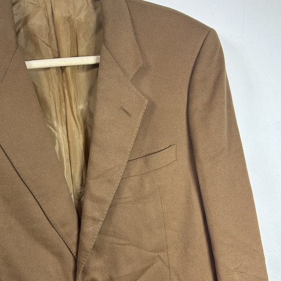 (R7) CERRUTI 1881, vintage 1944 jacket,100% cashmere for men, khaki, Sz 52,PARIS - Picture 4 of 16